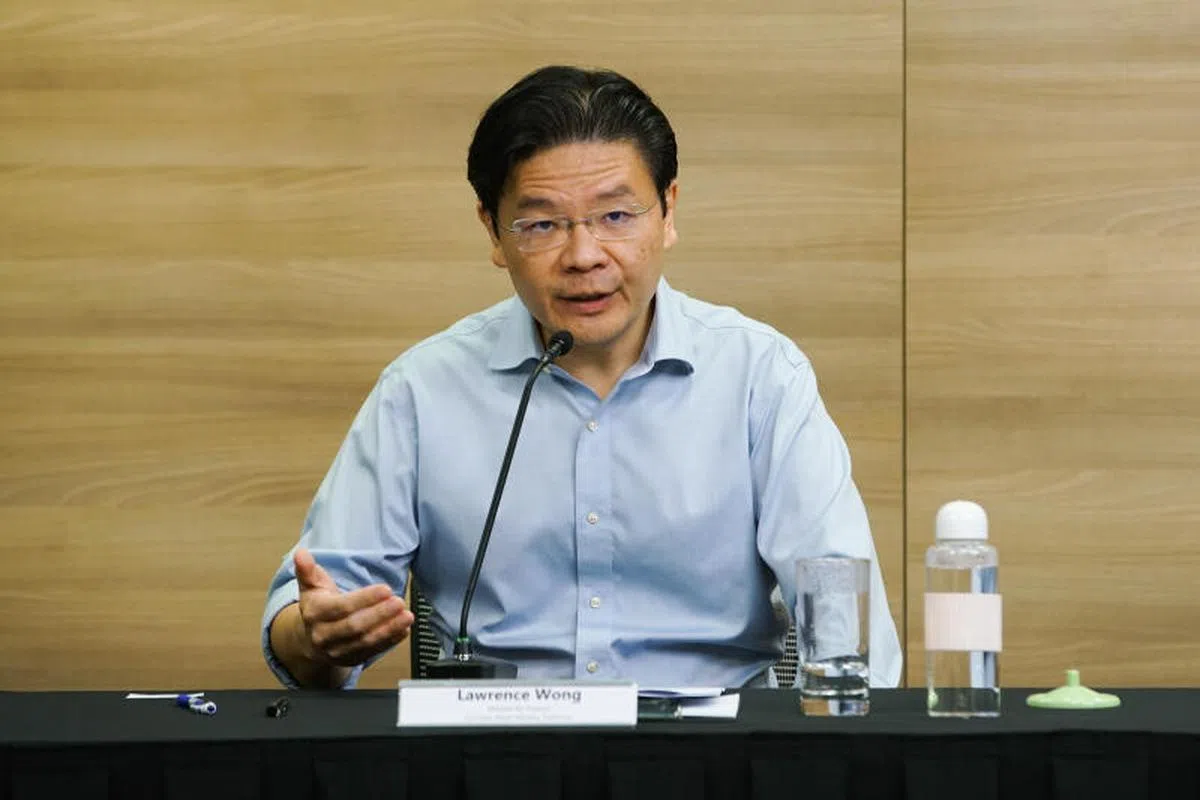  联合领导政府抗疫跨部门工作小组的财政部长黄循财。（通讯及新闻部） 