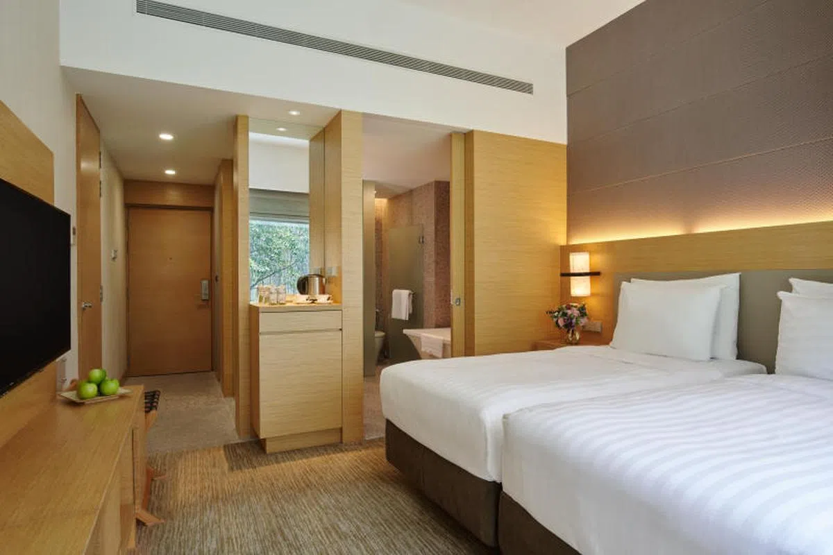 圣淘沙豪亚度假酒店。（Oasia Resort Sentosa）