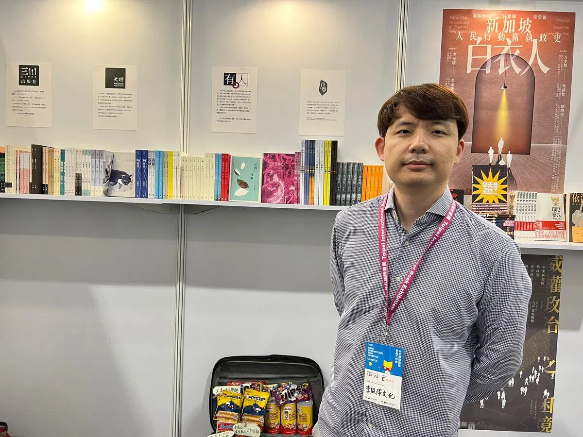 季風帶的创办人林韦地。（叶孝忠摄）