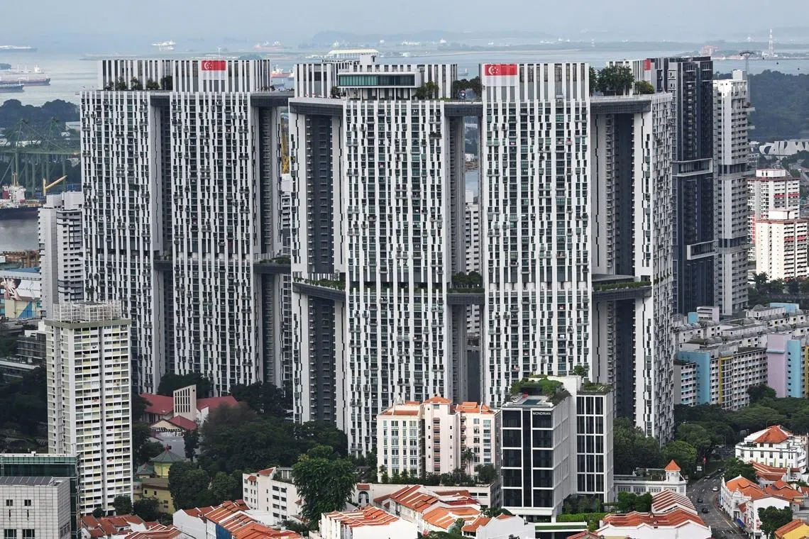 达士岭是目前全国最高最多楼层的组屋。