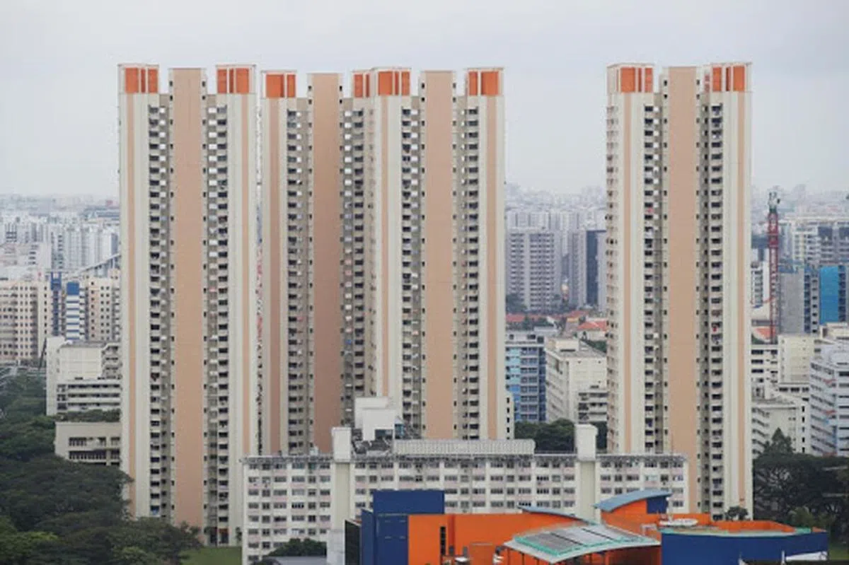  大巴窑属于成熟组屋区。（联合早报） 