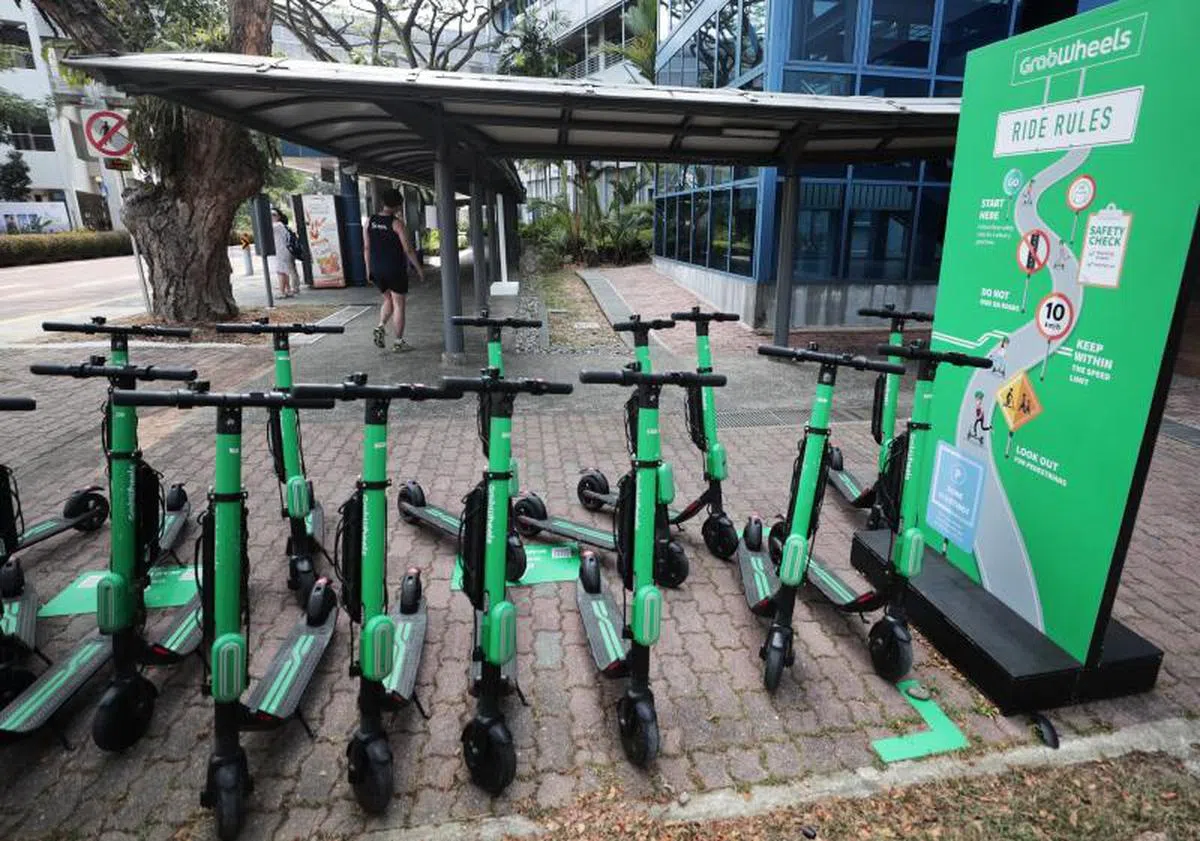  租用电动踏板车服务估计也快胎死腹中了。（海峡时报） 