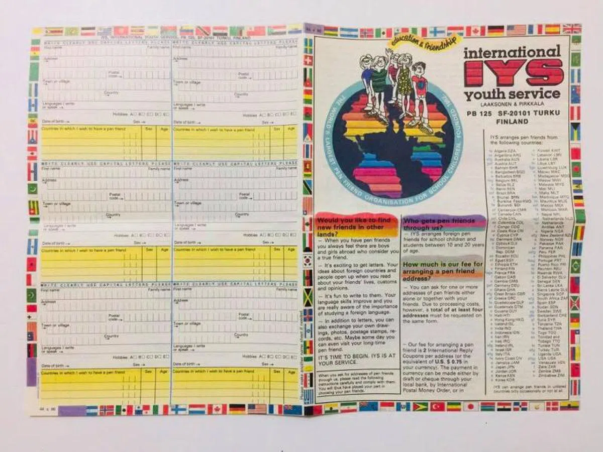 （International Youth Service脸书）