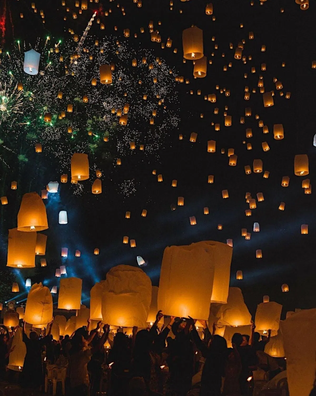 天灯节宣传照。（EventBrite）