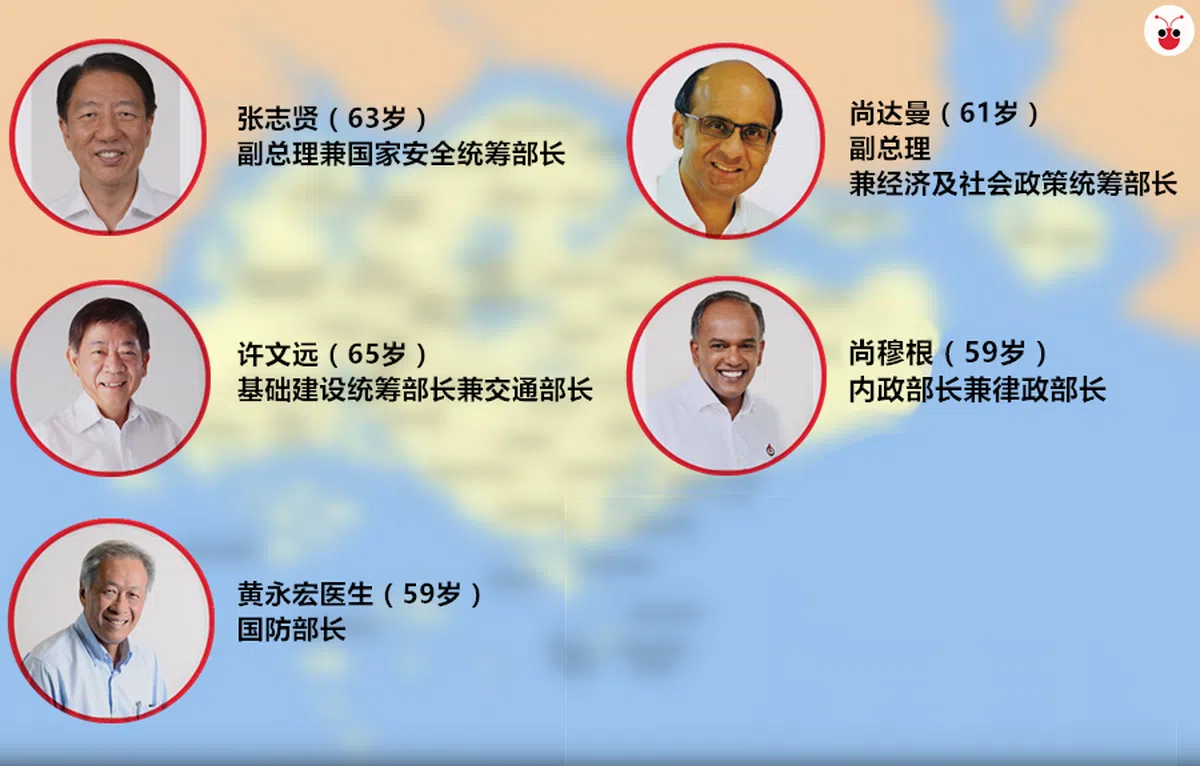  留在原有岗位的资深部长，是内阁中的“定海神针”。（卢凌之制图） 