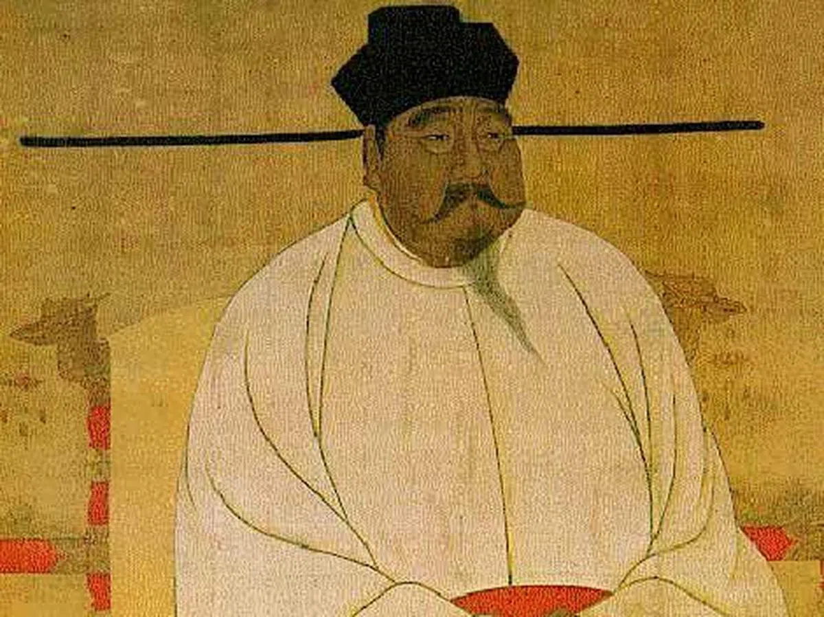  宋朝开国君主赵匡胤“勉为其难”受众人拥戴为帝。（互联网） 