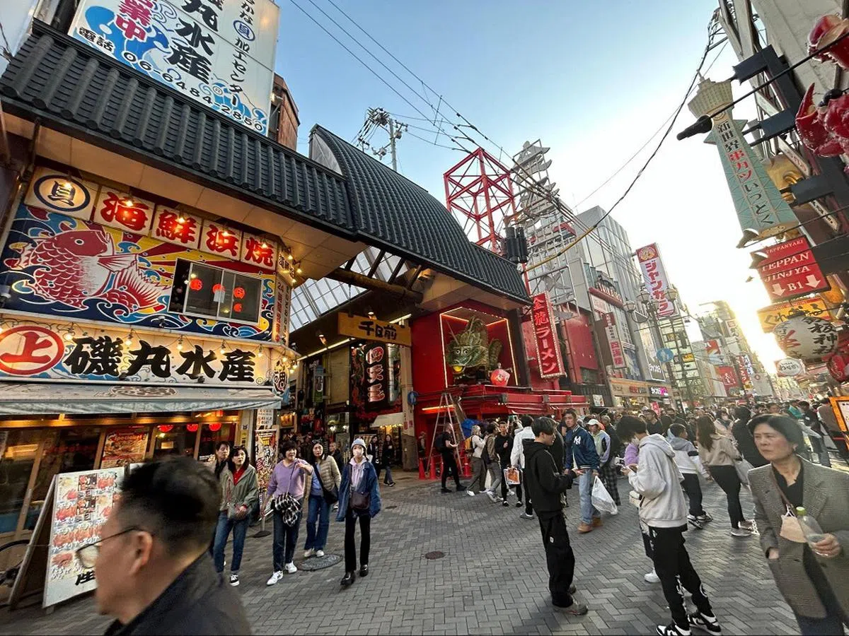享有“天下厨房”美誉的日本城市大阪。（蚁粉提供）