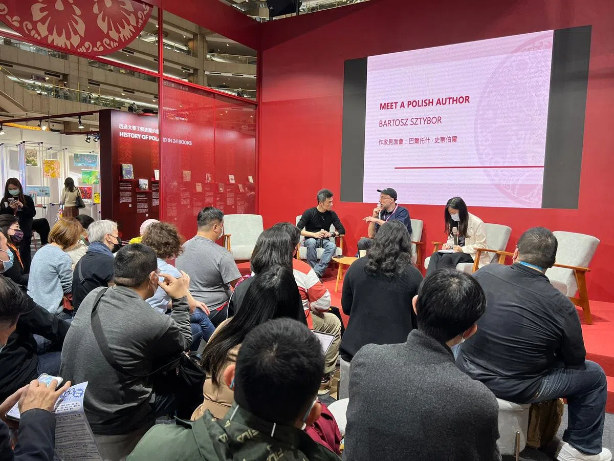波兰作者分享会。（叶孝忠摄）