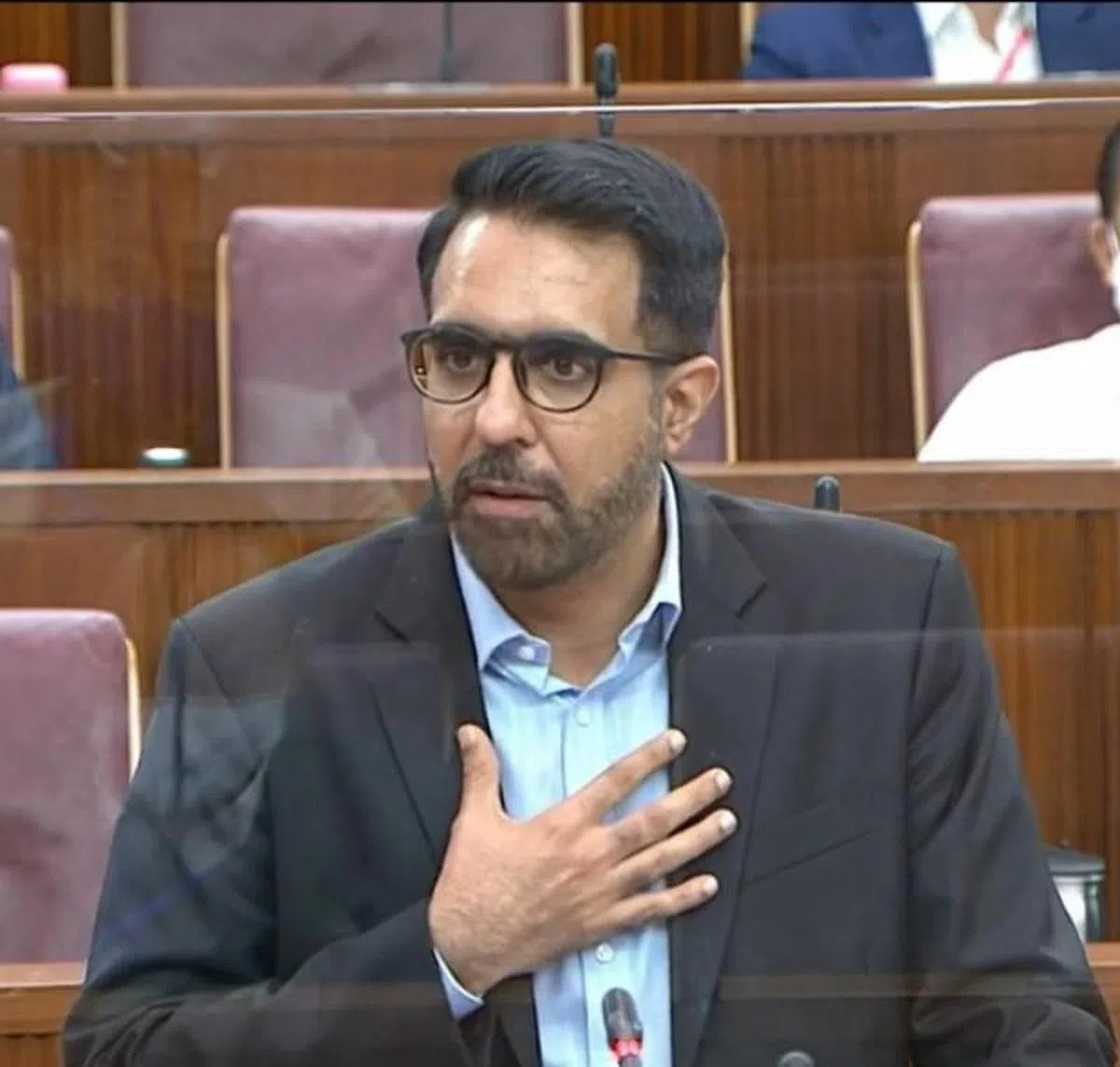  工人党党魁兼国会反对党领袖毕丹星。（视频截图） 