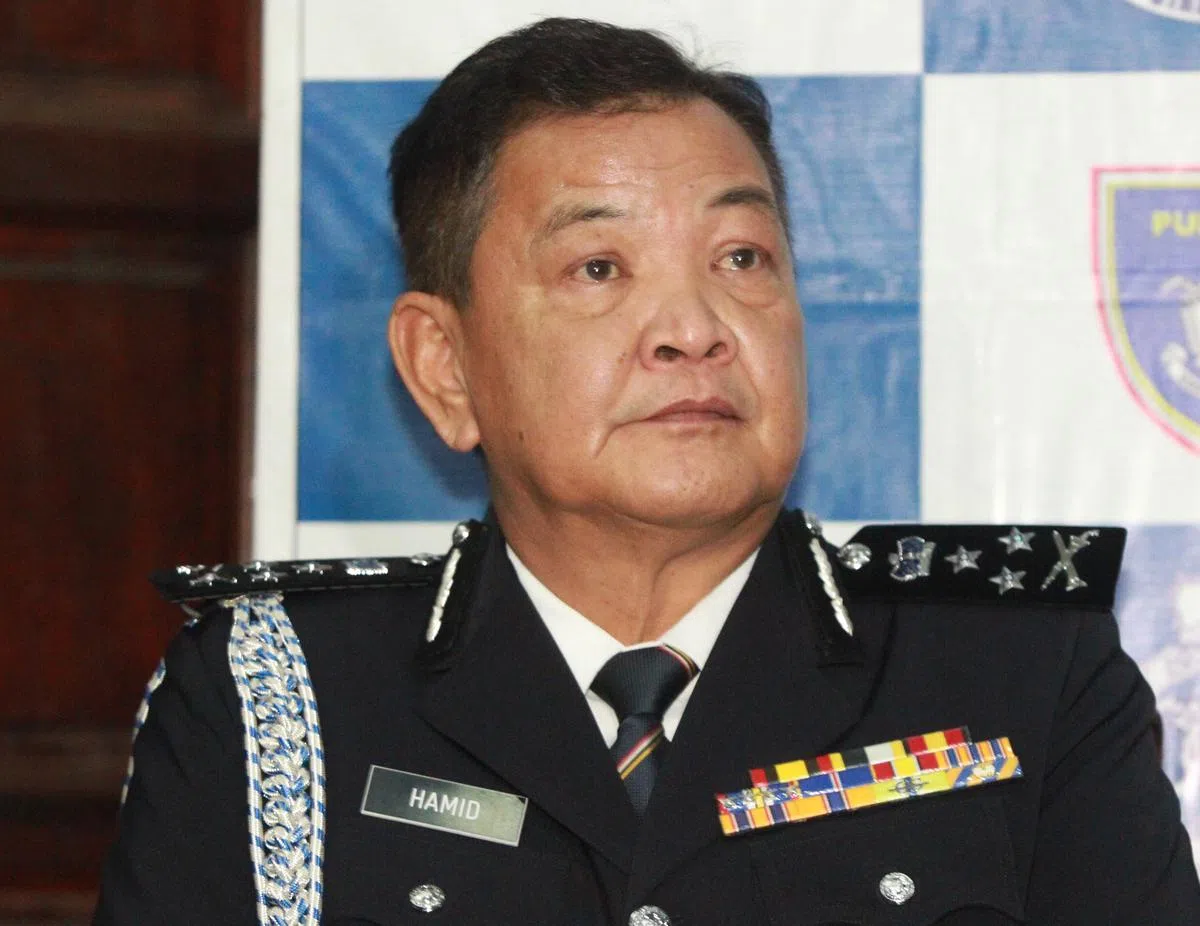  阿都哈密宣布警方调查进度。（星报） 