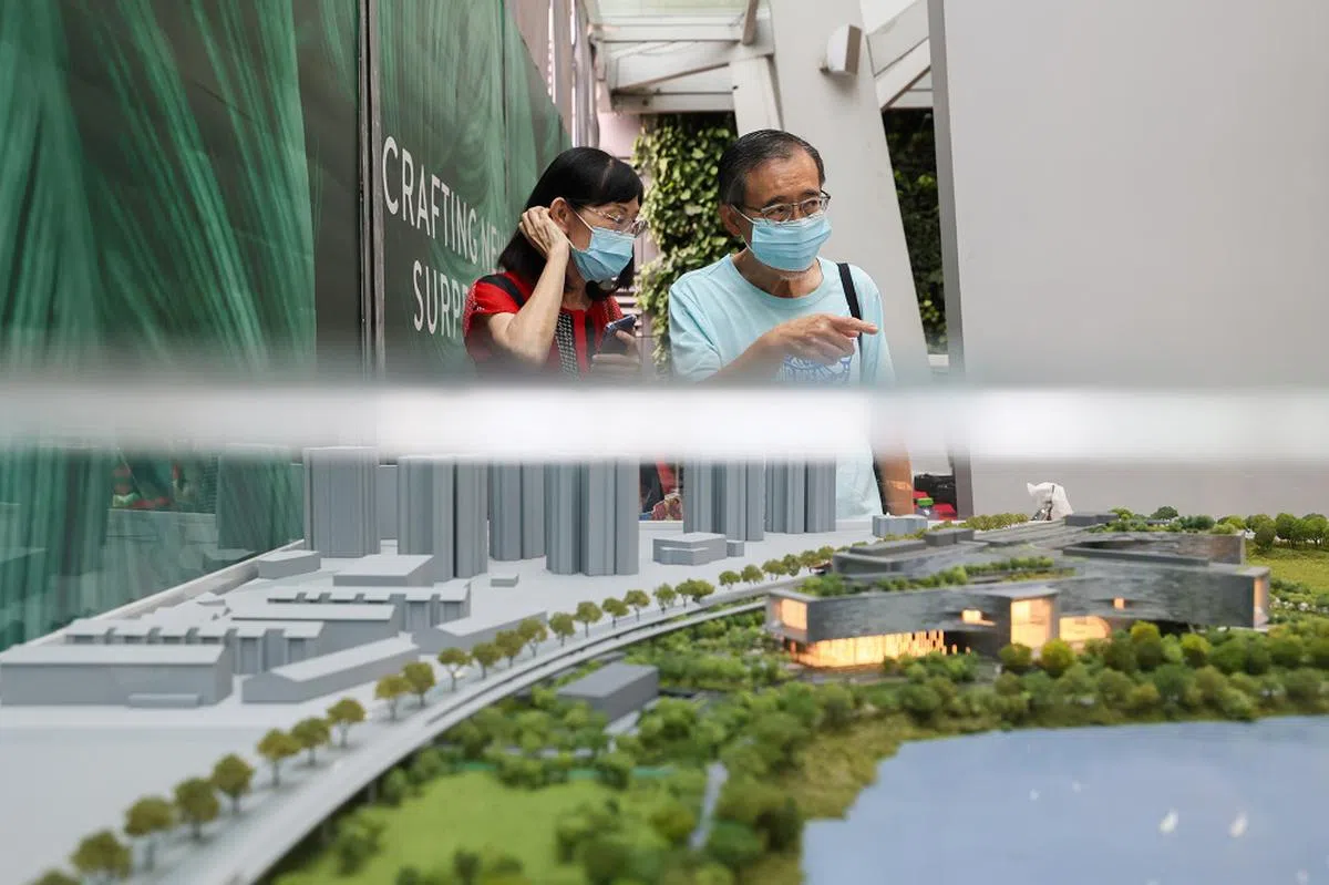 休闲总蓝图巡回展览于4月14日至7月27日在八个地点举行，第一站是裕廊东的西城（Westgate）。（联合早报）