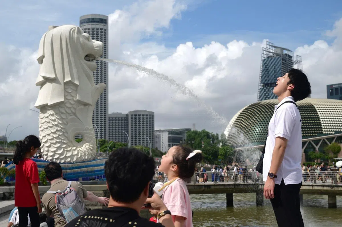 位于鱼尾狮公园附近的滨海艺术中心经常会举行本地艺术和文化活动。（海峡时报）