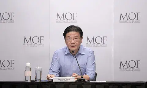 财政部长黄循财日前在美国传媒CNBC的一个论坛上说，七国集团希望改革企业税率，这是可以理解的，但是不能全由富裕国家说了算。（海峡时报档案照）