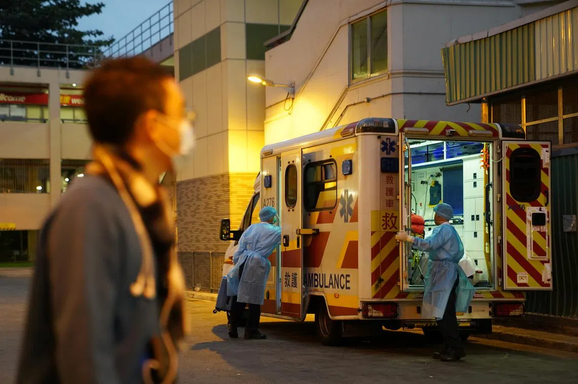 香港暴发第四波疫情，连带导致新港“航空泡泡”泡汤。（路透社）