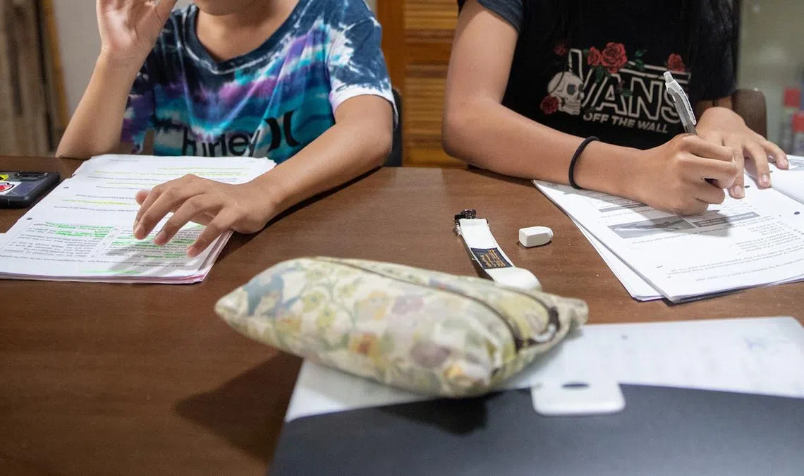 放假还要做功课，是否剥削了学生好好放松自我的机会？（海峡时报）