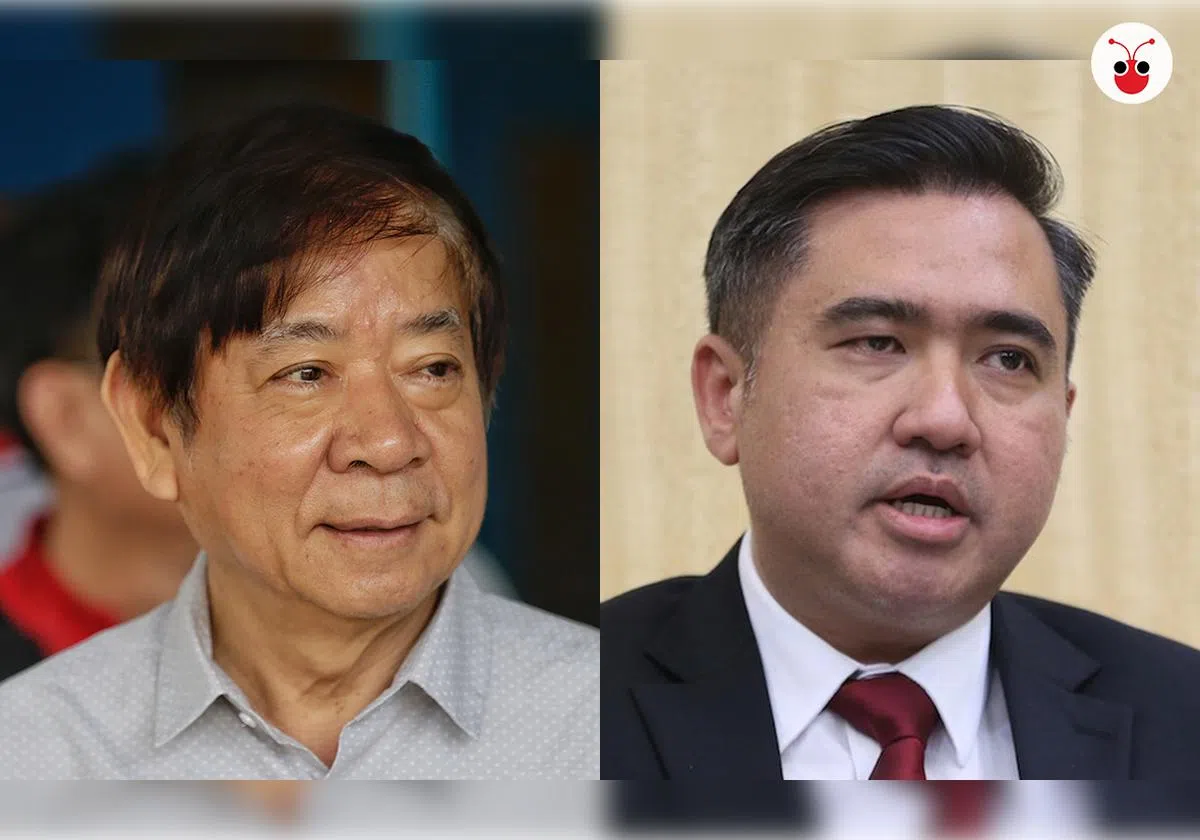  我国基础建设统筹部长兼交通部长许文远和马国交通部长陆兆福。（曾庆祥制图） 