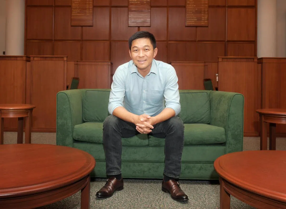  国会议长陈川仁。（海峡时报） 