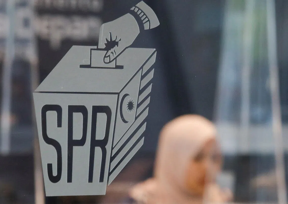 马来西亚选举委员会宣布提名日定在11月5日，投票日在11月19日。（路透社）