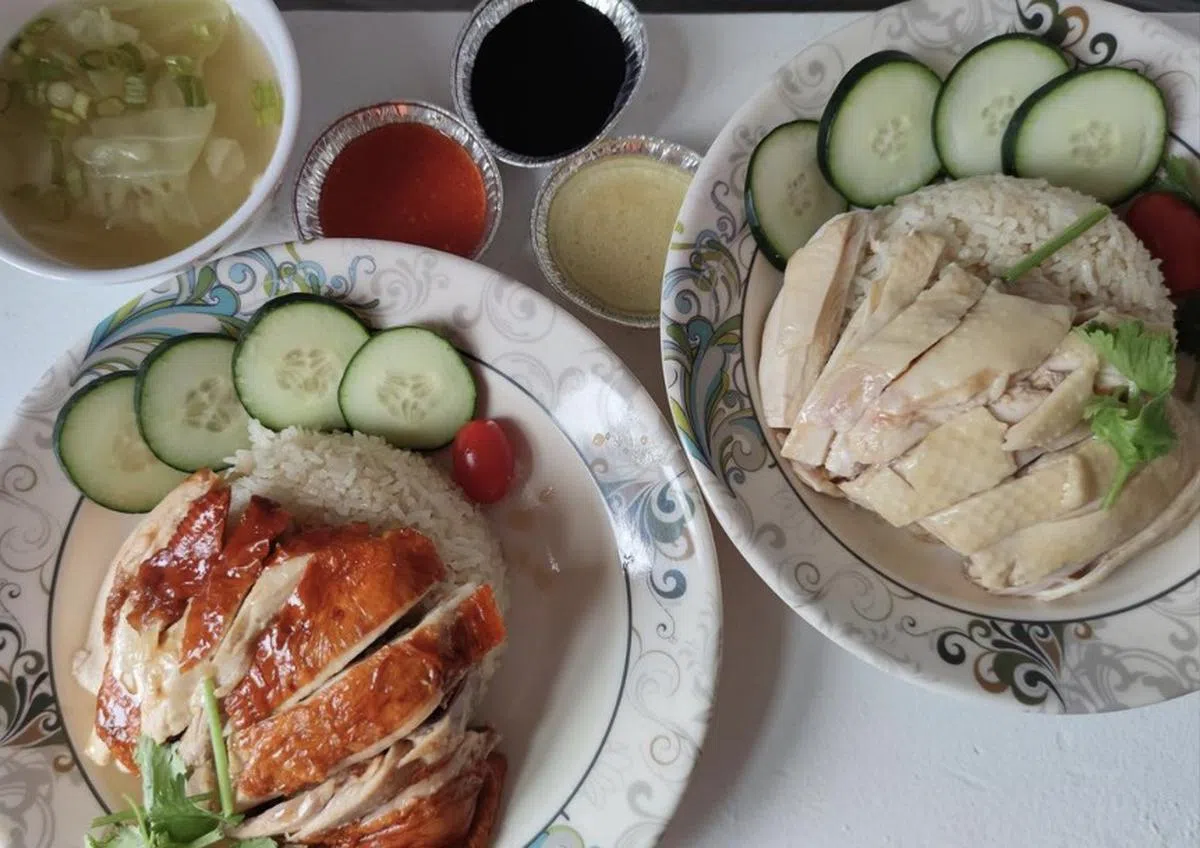 Hainan Jones的标准海南鸡饭套餐，每份要价20美元。（Hainan Jones Instagram）