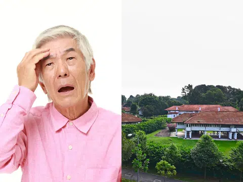 政府规划在三巴旺直布罗陀弯（右）兴建“失智村”，左为示意图。（李国豪制图）