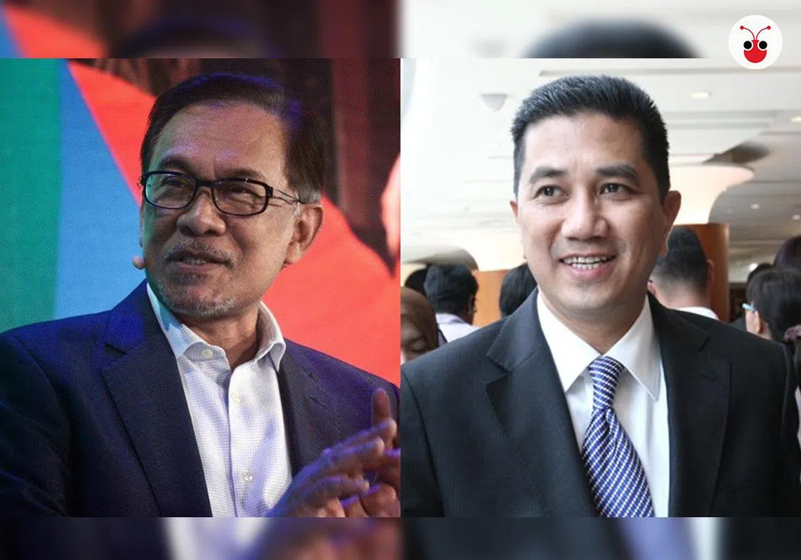 安华与阿兹敏谁能成功胜出成为马来西亚首相接班人？（黄纯仪制图）