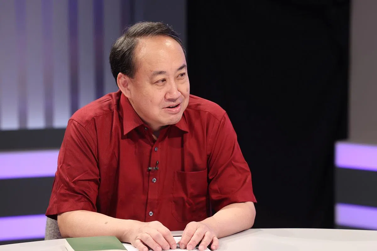 民主联盟秘书长林鼎。（海峡时报）