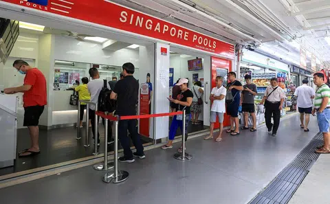 截至今年3月，新加坡人花在博彩和体育投注的金额总计约103亿元。（联合早报）