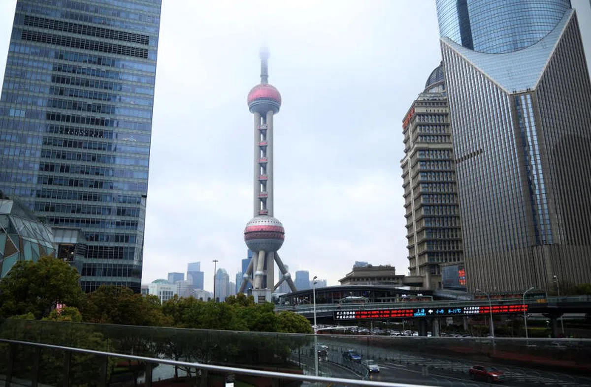 上海东方明珠。(中新社)