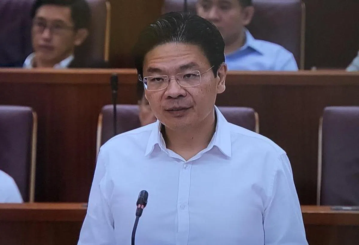  国家发展部长兼财政部第二部长黄循财。（国会视频截图） 