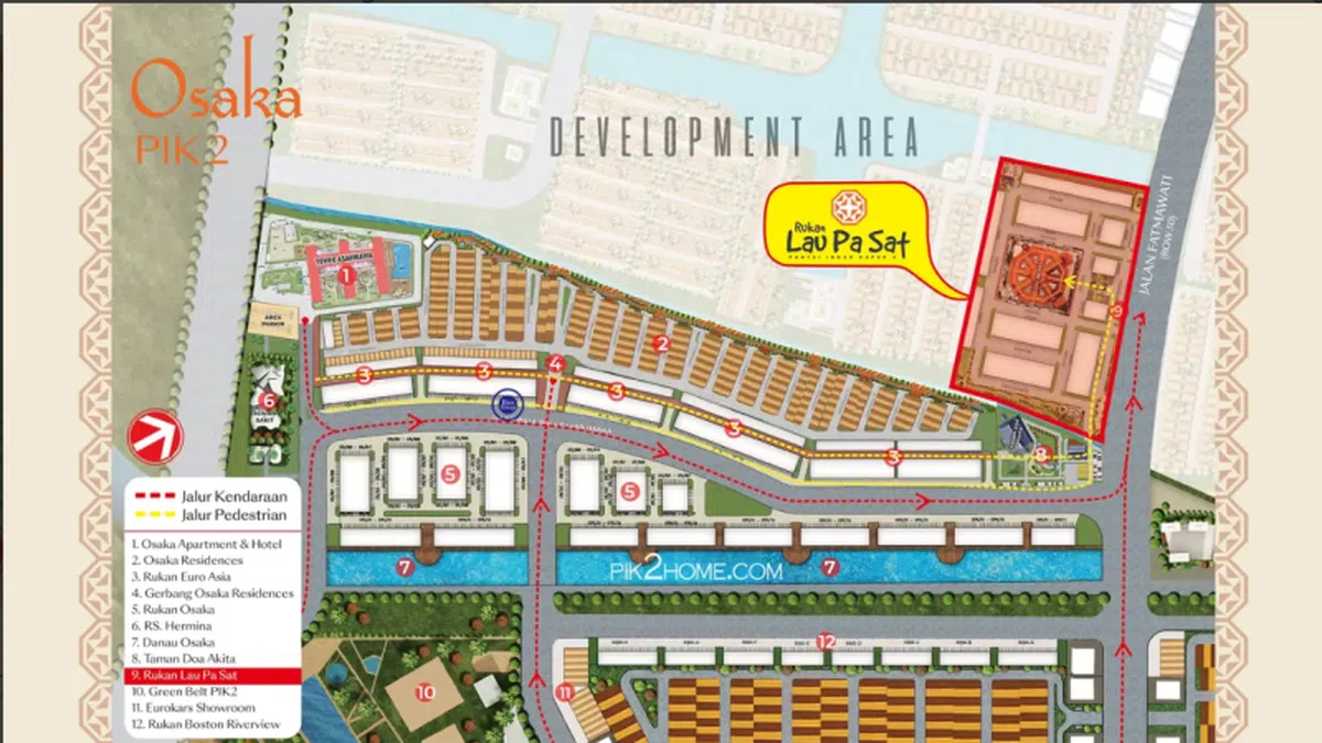 老巴刹店屋区。（AGUNG SEDAYU）