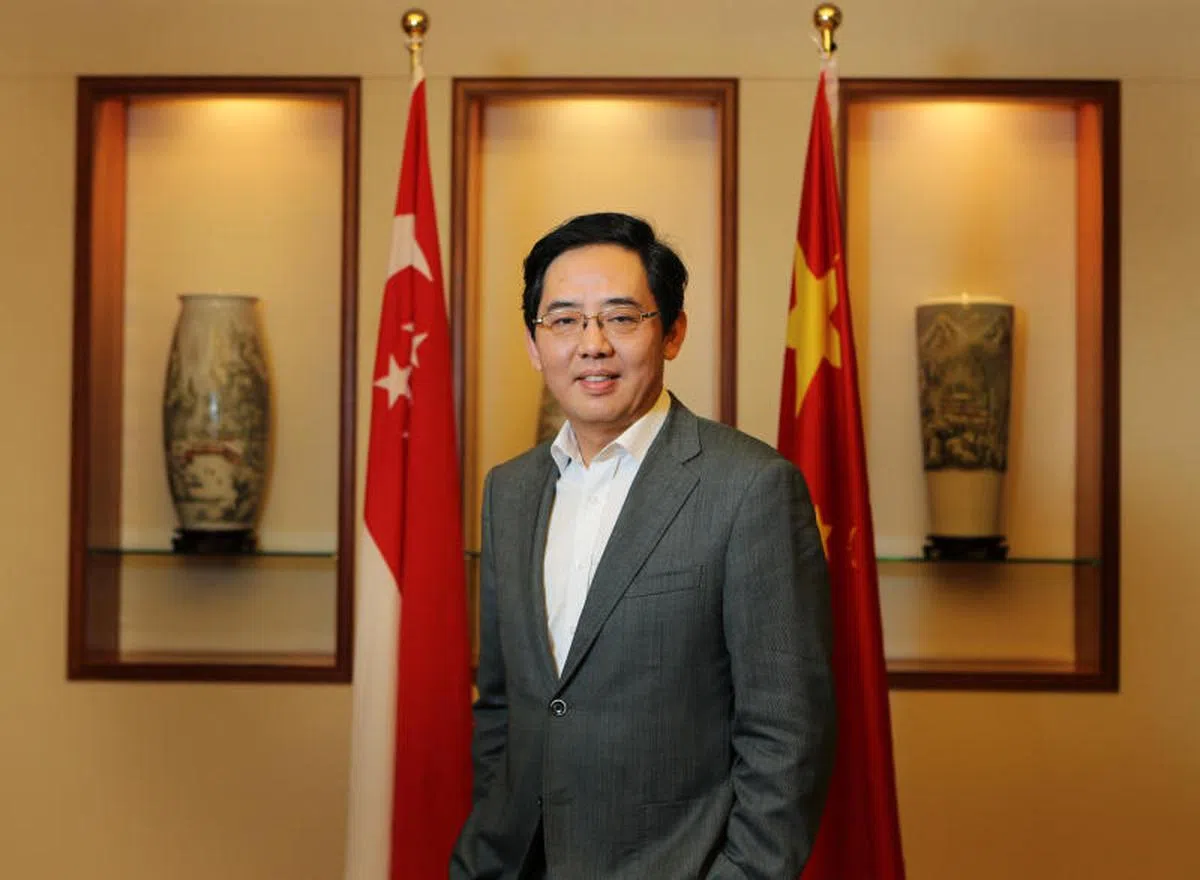  中国驻新加坡大使洪小勇。（联合早报） 