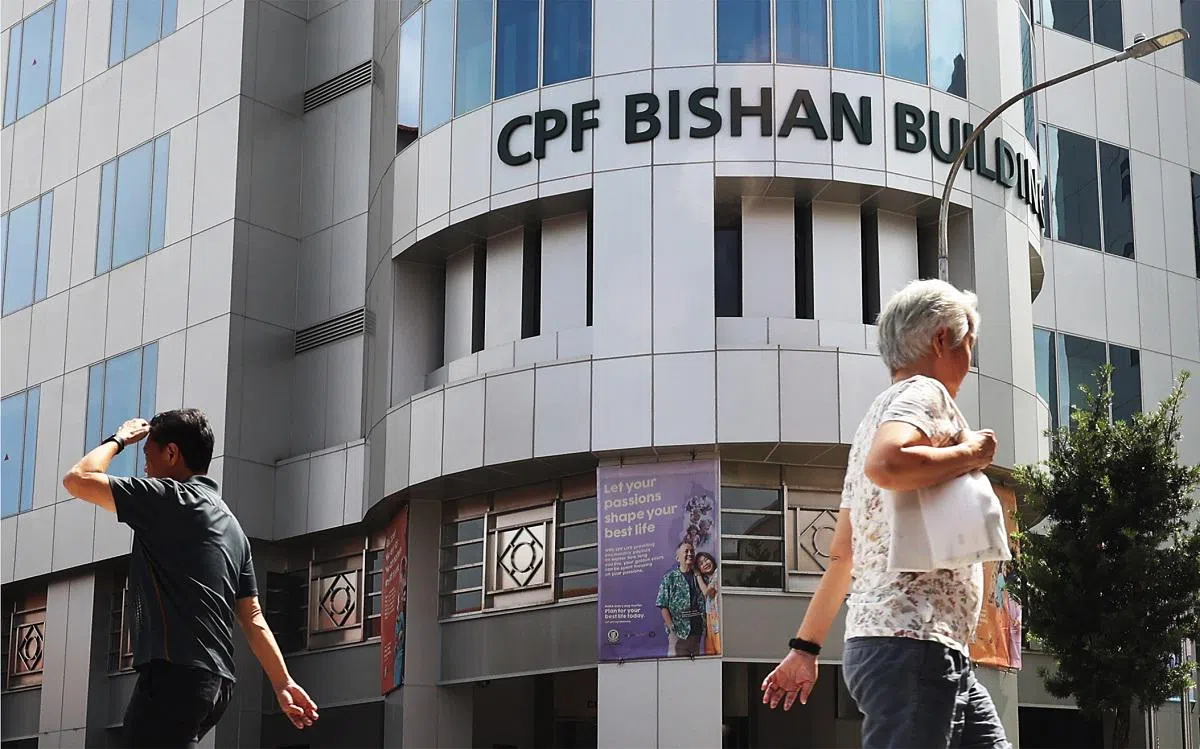 位于碧山的公积金大厦。（联合早报）
