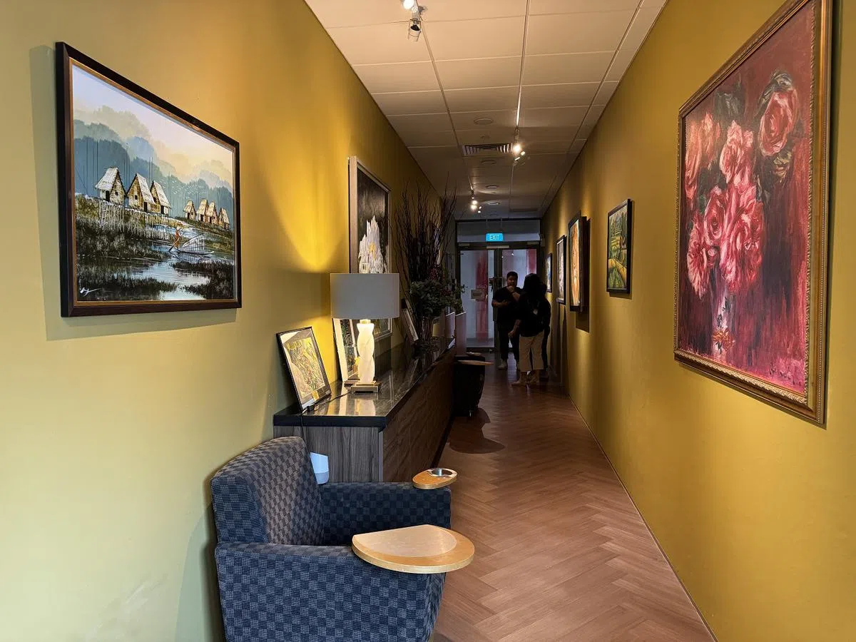 心禾办公室的走廊。（红蚂蚁摄）