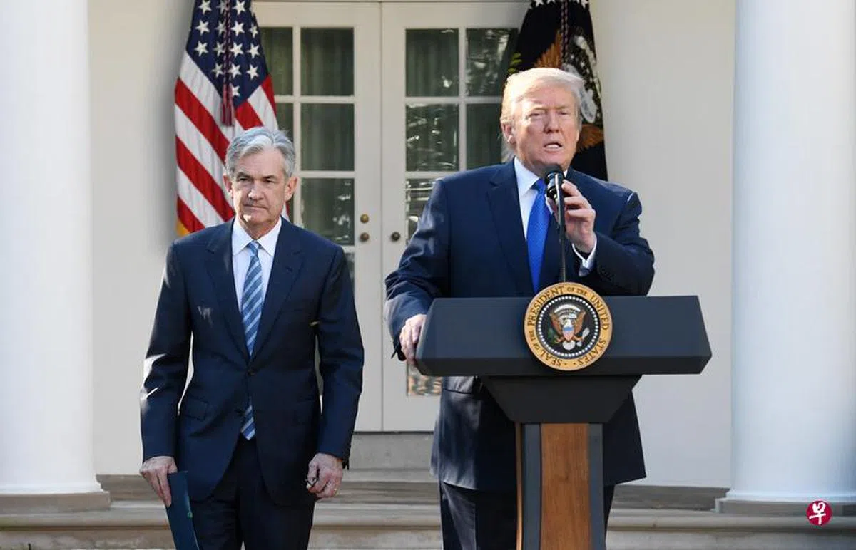  特朗普赞扬鲍威尔的判断力和才智赢得了央行同事及国会议员的尊重。（彭博社） 