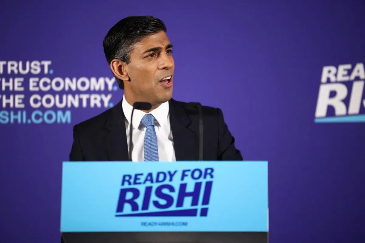 保守党选民是否已准备迎接一位有色人种首相仍有待观察。（路透社）