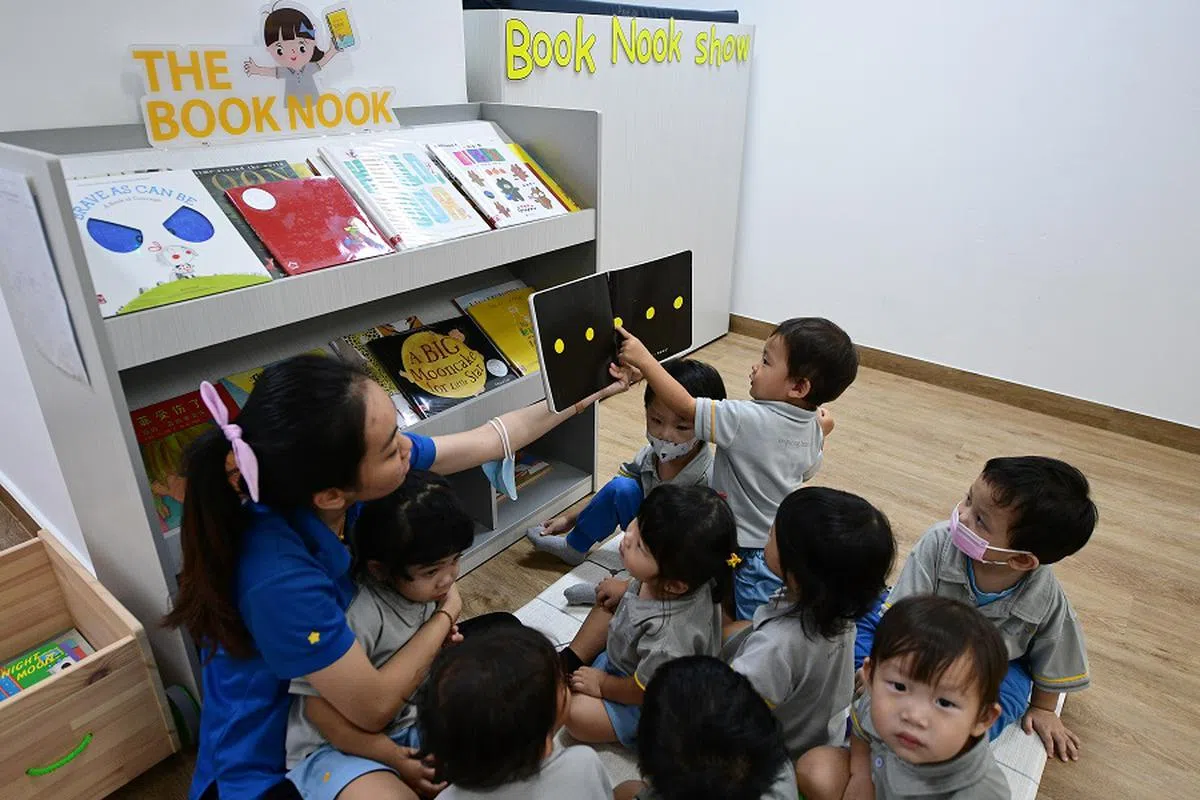 新加坡99.9%孩童已经报名就读幼稚园。（海峡时报）