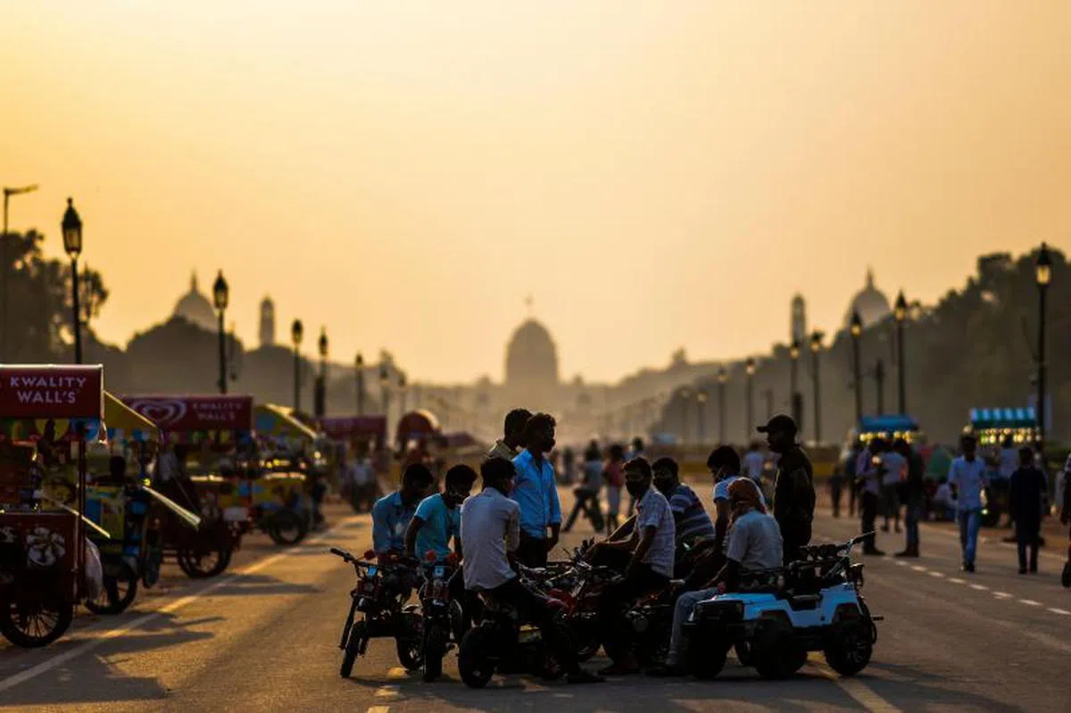  疫情严峻的印度据悉有意加入COVAX机制。（法新社） 