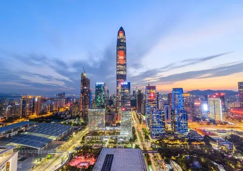 深圳（图）短时间内恐怕尚无法取代香港地位。（互联网）