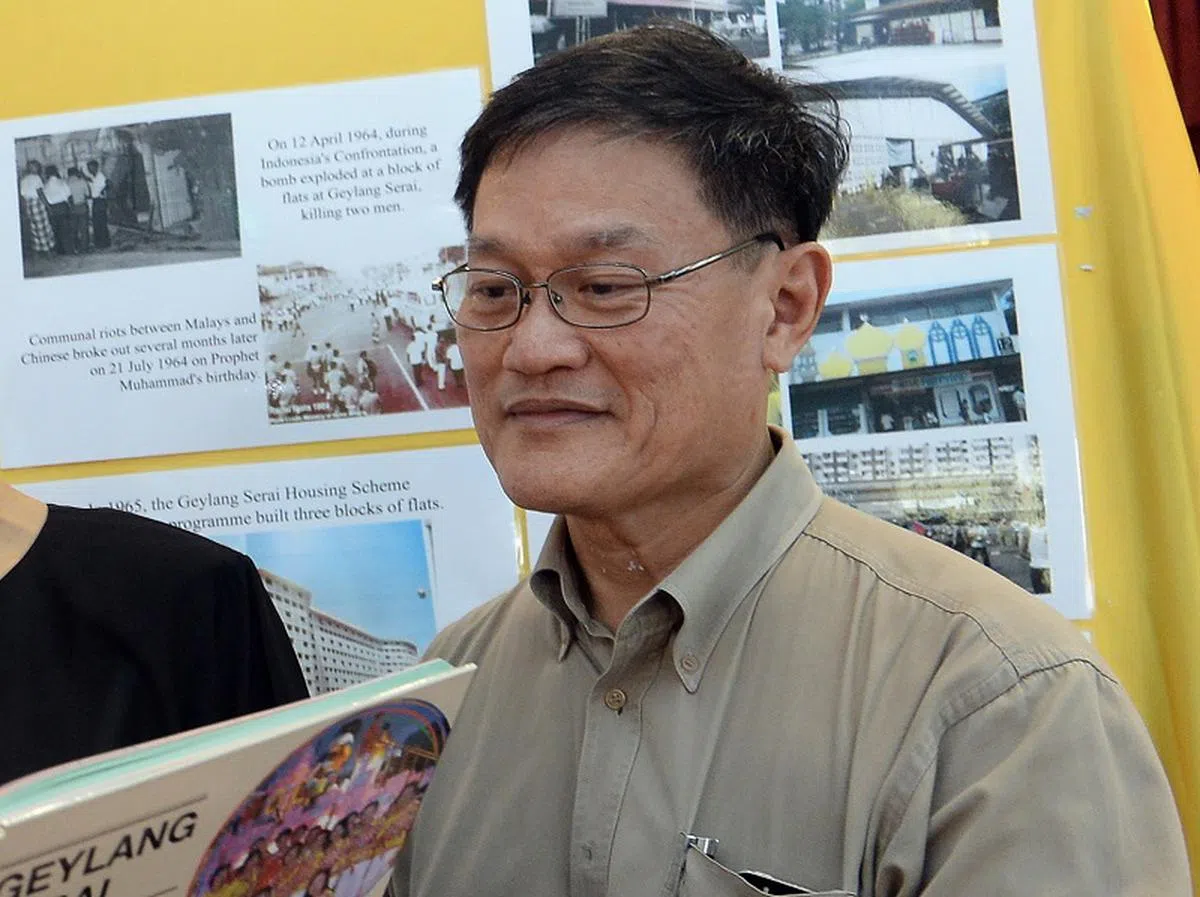  芽笼士乃公民咨询委员会主席黄彦臻。（每日新闻） 