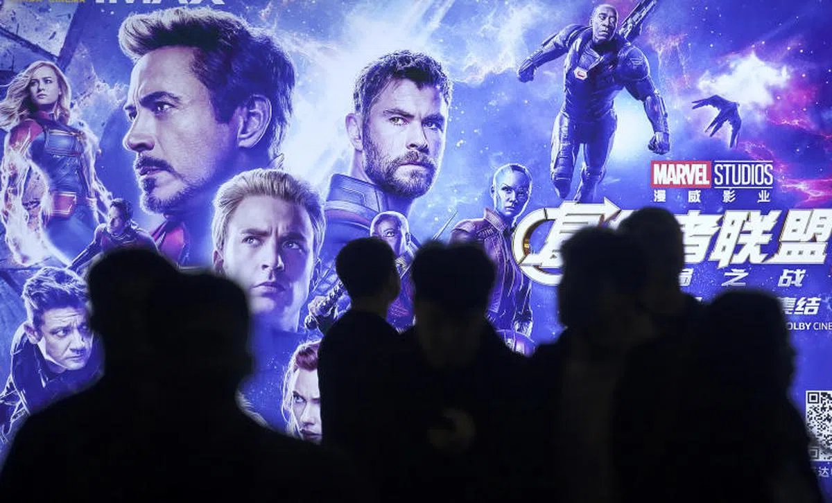  漫威今年最让人翘首以待的《复仇者联盟》电影里，几乎所有的漫威英雄都到齐了。（中新社） 