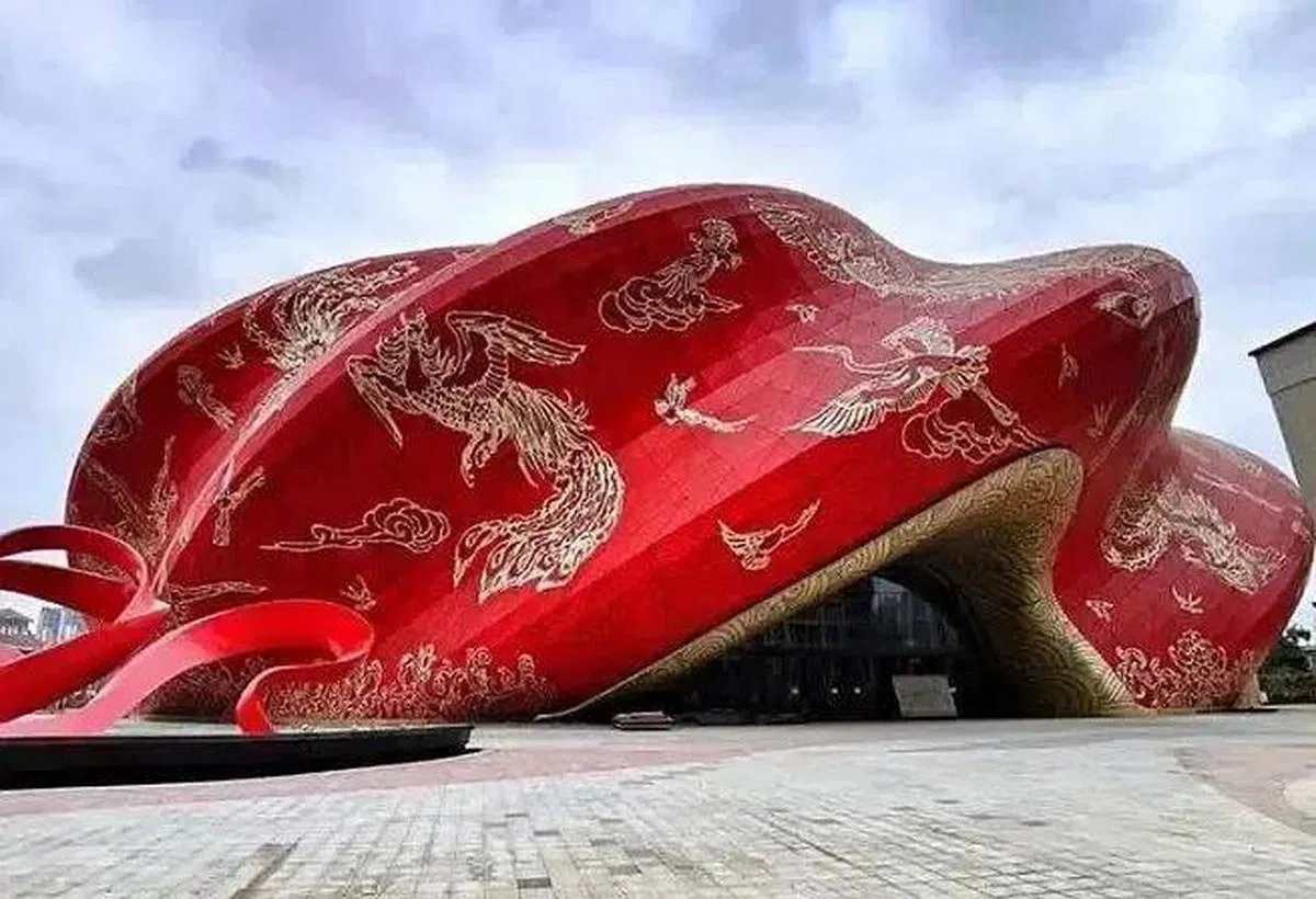  广州融创大剧院的实景图。（互联网） 