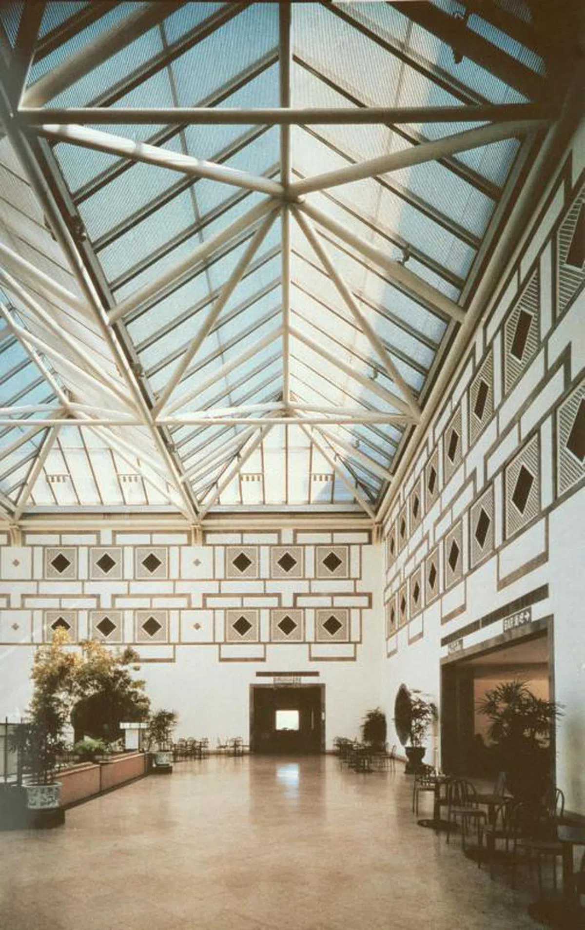  香山饭店内部。（新华社） 