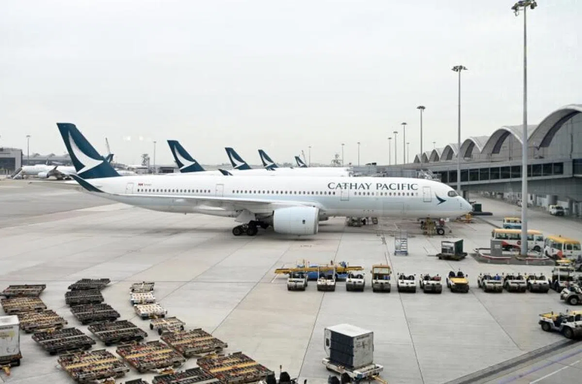 国泰航空可说是香港的“金字招牌”。（香港中通社）