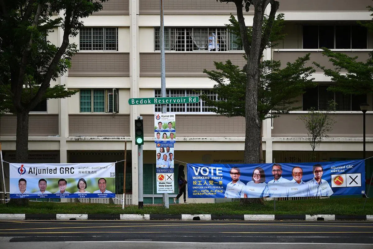 工人党团队在2020年大选中，在阿裕尼集选区获得59.95%选票。（海峡时报）