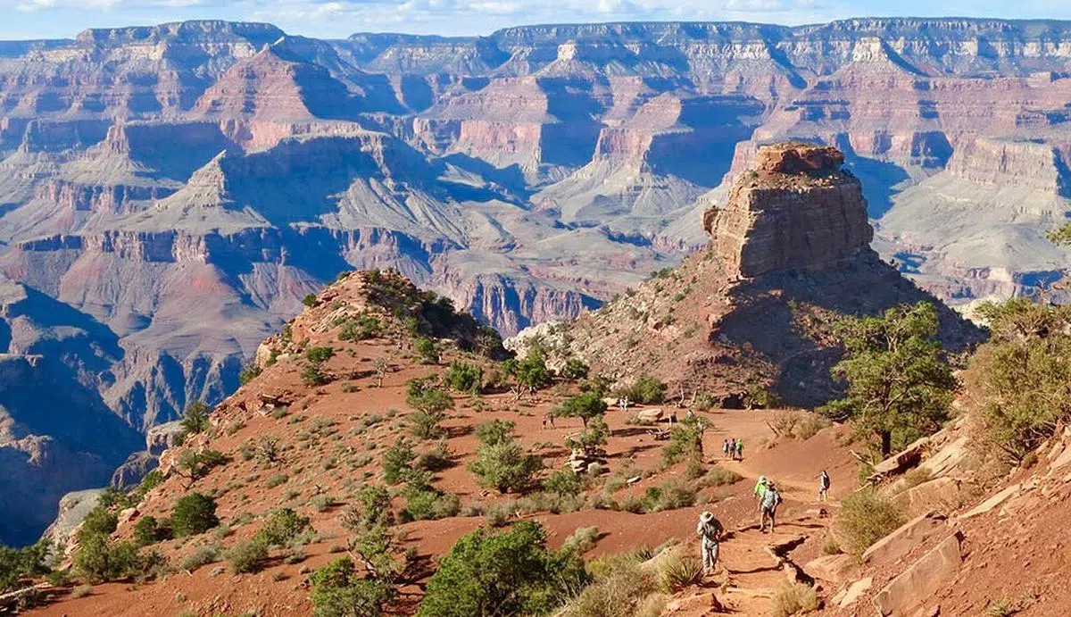 美国科罗拉多大峡谷是世界七大自然奇观之一。（取自脸书）