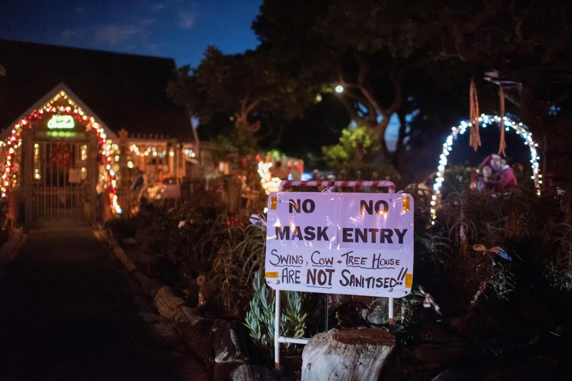 南非出现了传播力比英国变种病毒更强的变种冠病毒株。（法新社）