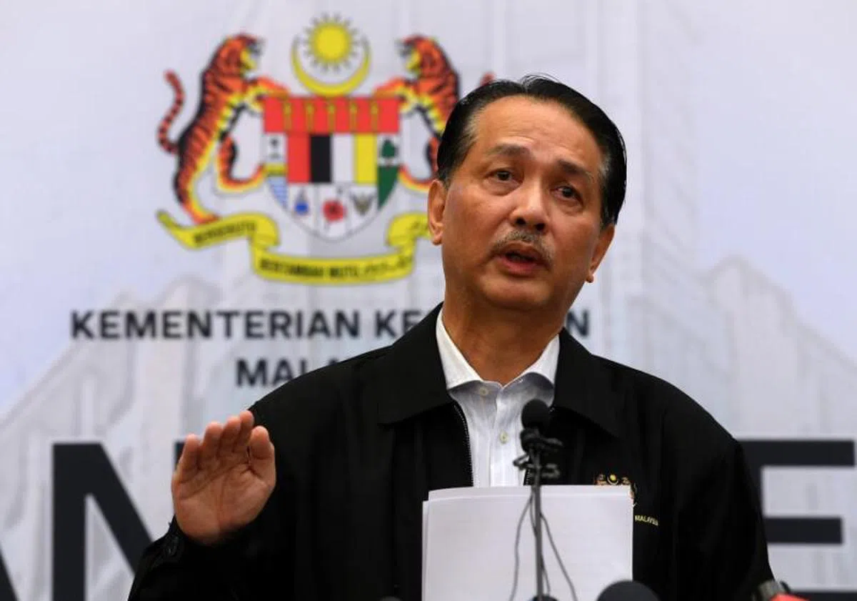  马国卫生总监诺希山。（东方日报） 