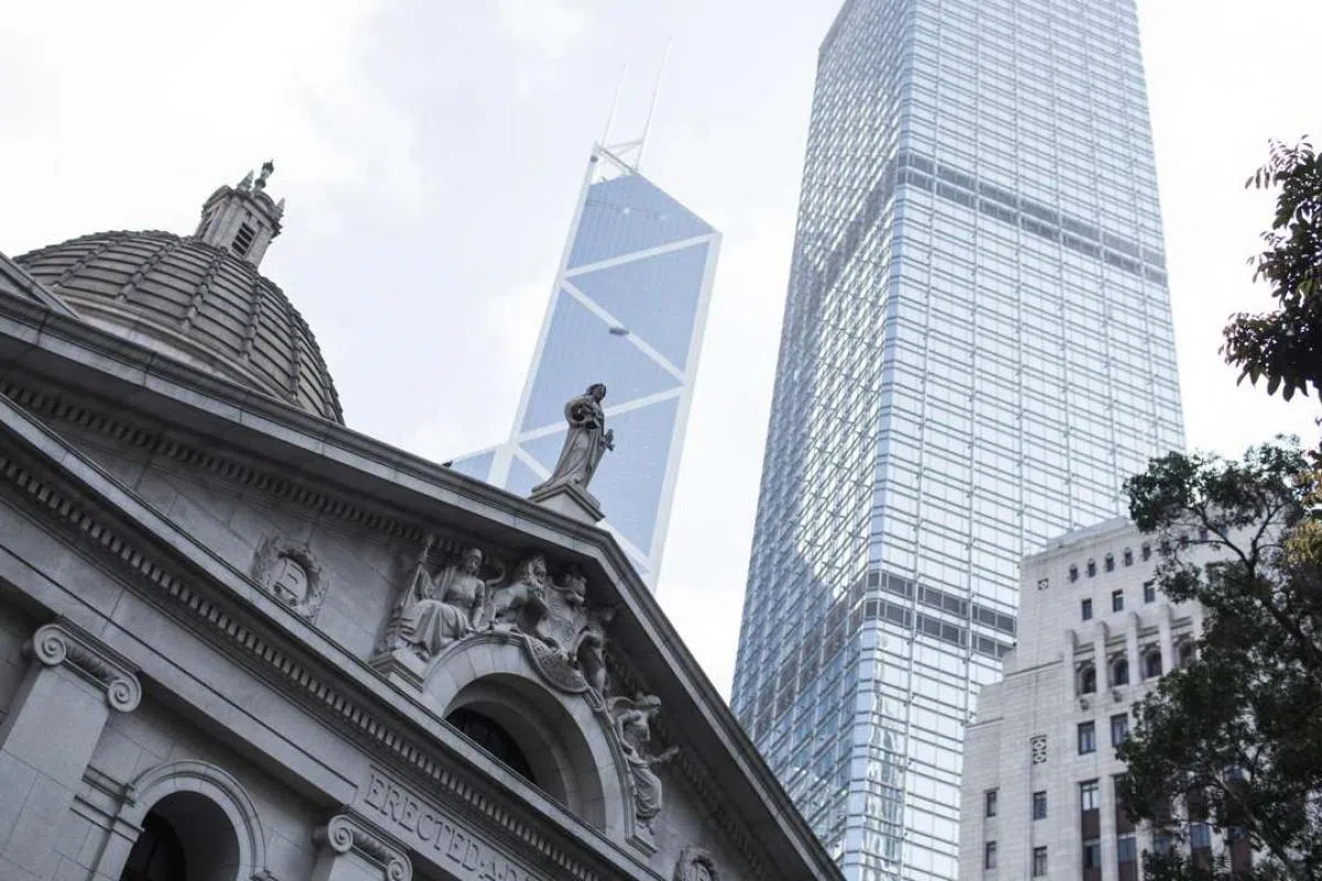  香港实行普通法。（彭博社） 