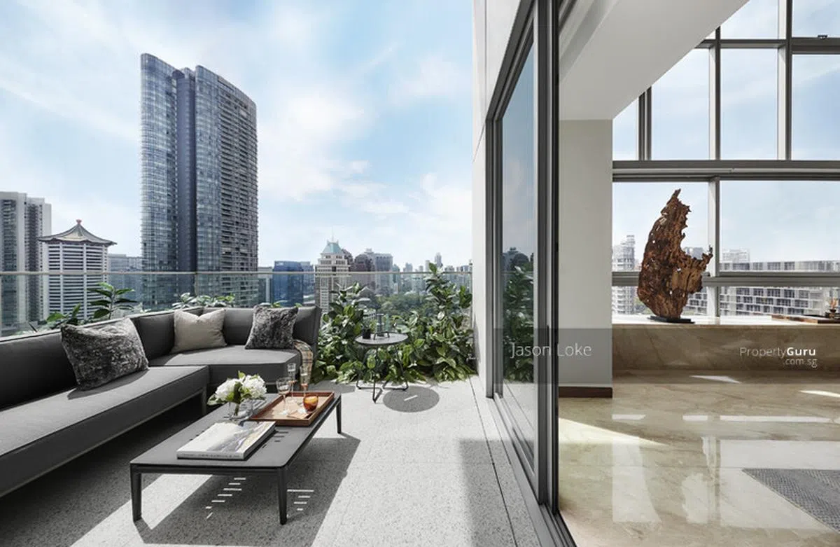  Skyline@Orchard Boulevard的豪华公寓。（PropertyGuru） 