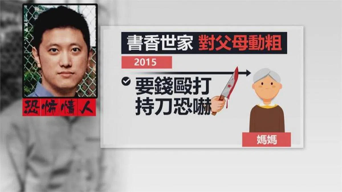 林秉枢有多次家暴前科。 (民视新闻)